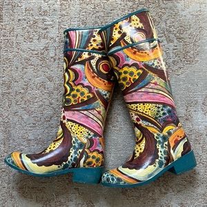 Vintage/rare Jeffrey Campbell Rain boots